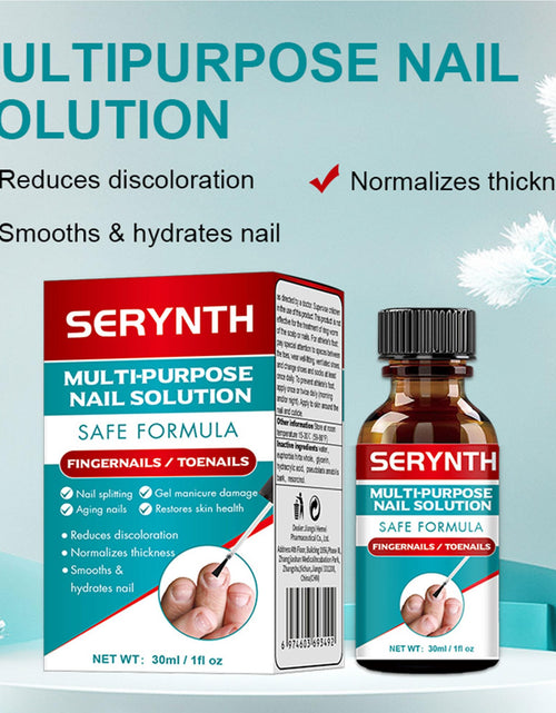 Load image into Gallery viewer, Gonnjunm Multi-Purpose Nail Solution Strengthener Growth Repair Care
