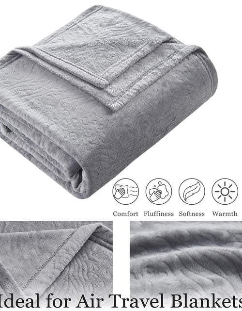 Load image into Gallery viewer, Commollis 2-in-1 Travel Blanket &amp; Pillow Lightgray Compact Warm All-Season
