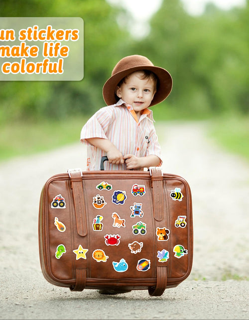 Load image into Gallery viewer, Bolcguri Cartoon Water Bottle Stickers 100 pcs Waterproof Vinyl Decals Colorful

