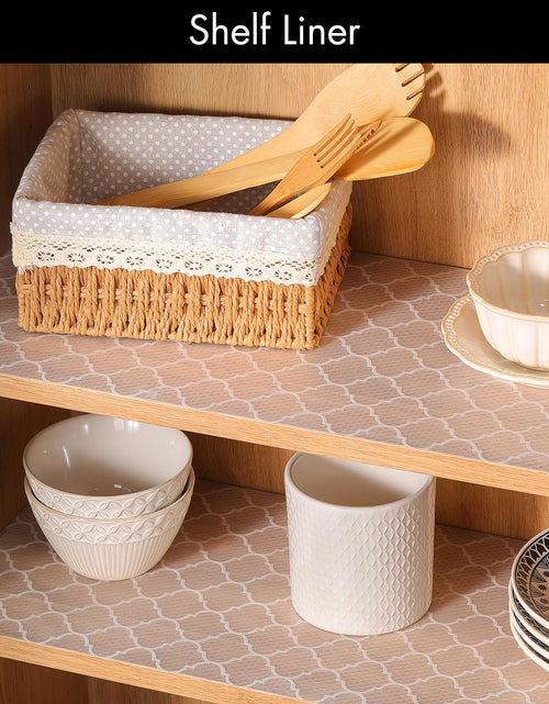Load image into Gallery viewer, Cooyes Non Adhesive Kitchen Cabinet Shelf Liners Gray Ash Waterproof EVA
