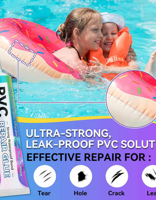 Load image into Gallery viewer, Balldanlu Air Mattress Patch Kit Waterproof Vinyl Repair Adhesive Inflatables
