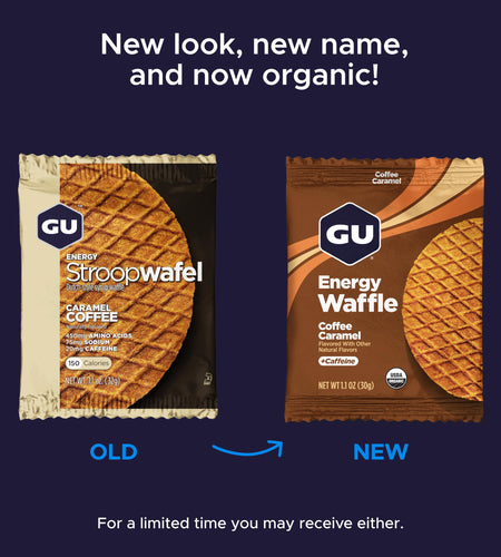 BestBy01/26 GU Energy Stroopwafel Caramel Coffee Sports Nutrition Waffle 16ct