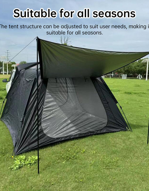 Load image into Gallery viewer, Outdoor Automatic Portable Tent – Fake Double-Layer, Quick Open &amp; No-Setup for Camping, Beach, Car Tail
