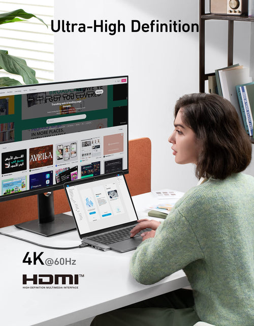 Load image into Gallery viewer, Anker <b>547</b> USB-C Hub (7-in-2, for MacBook)
