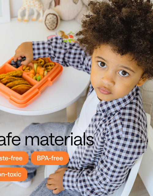 Load image into Gallery viewer, WONDER FAMILY Bento Box 5 Leakproof Containers Insulated Lunch Box Orange
