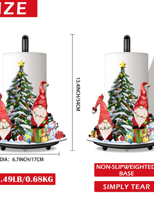 Load image into Gallery viewer, pinata Christmas Gnome Paper Towel Holder Kitchen Countertop Decor
