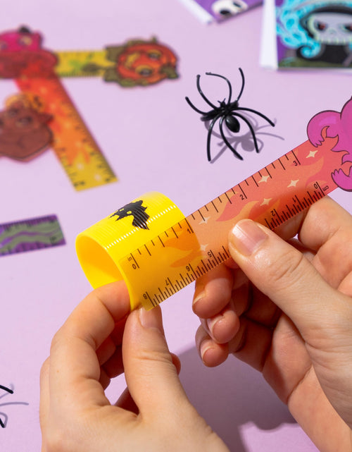 Load image into Gallery viewer, JOYIN Halloween Bookmark Rulers 144 PCS 6 Designs Party Favor Pack
