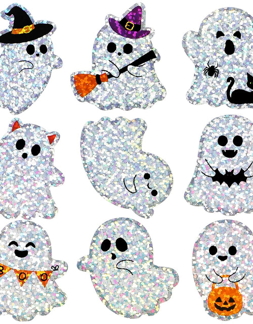 Load image into Gallery viewer, COCHIE Halloween J-O-Lantern Stickers 480pcs 1.5in Laser Ghost
