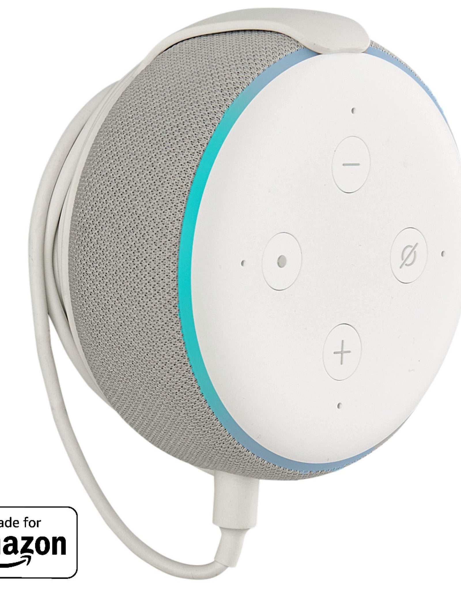 Made for Amazon Mount for Echo Dot (3rd Gen) - White
