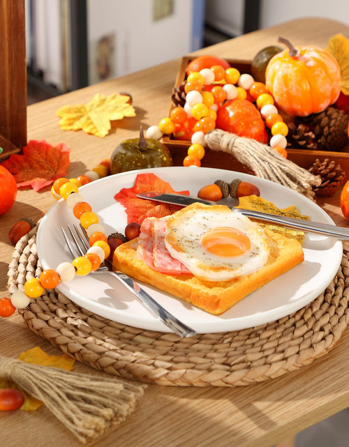 Load image into Gallery viewer, Jutom 148 PCS Fall Artificial Pumpkins Set with Pinecones Acorns Leaves
