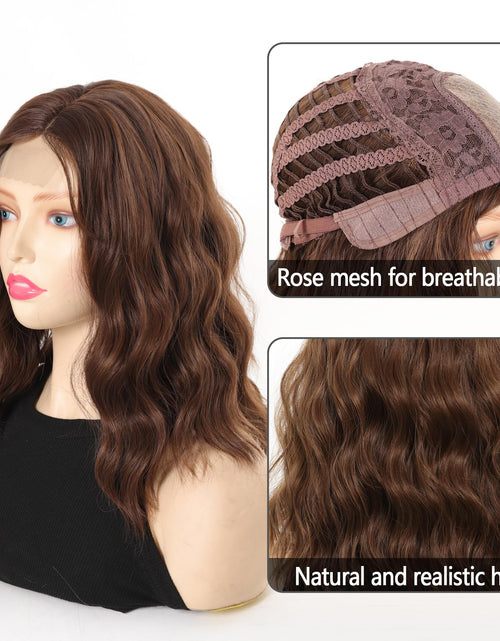 Load image into Gallery viewer, Maforsoon Wigs for Women Short Wave Synthetic Wig 14inch
