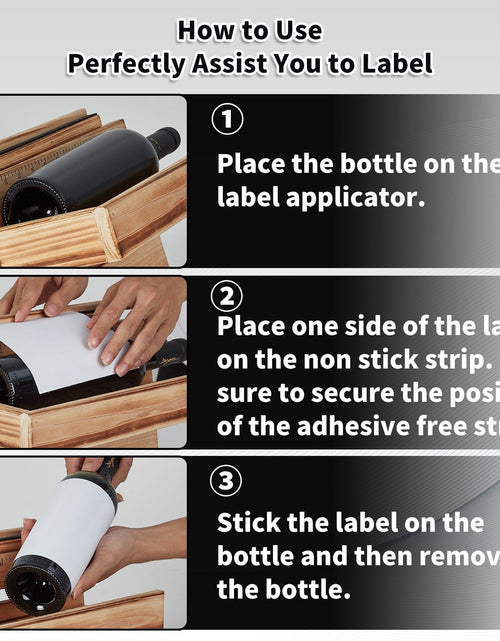 Load image into Gallery viewer, Meudid Label Applicator Bottle Labeling Machine Adjustable for Wine Bottles
