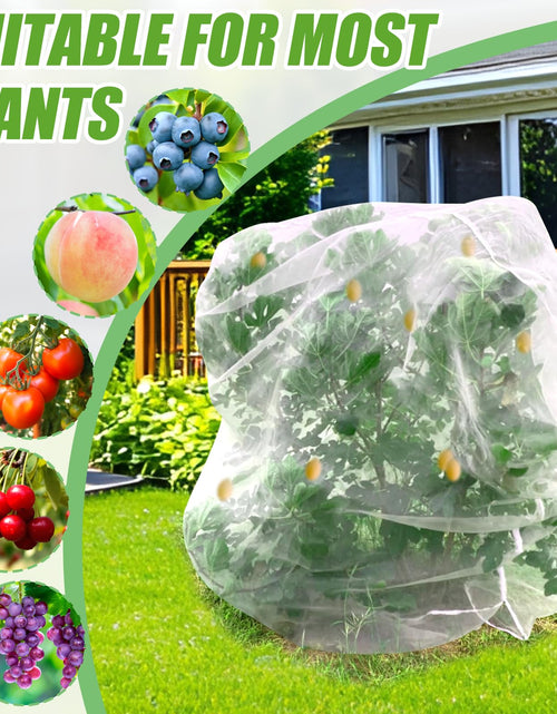Load image into Gallery viewer, H.Romo Fruit Tree Netting 8x8ft Clear Garden Bird Pest Barrier 1 Pack
