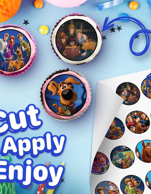 Load image into Gallery viewer, NATURAL BEHAVIOUR 30 Edible Cupcake Toppers Mystery Pup Dog Team Collection
