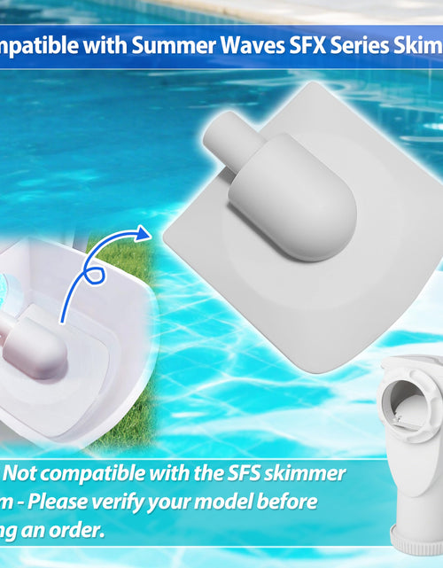 Load image into Gallery viewer, ARU P58PP1955W05 Vacuum Plate Adapter for Summer Waves Polygroup Skimmer Pump
