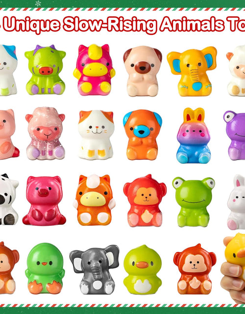 Load image into Gallery viewer, Govetom 2025 Christmas Advent Calendar 24 Days Slow Rising Squishy Multi-color
