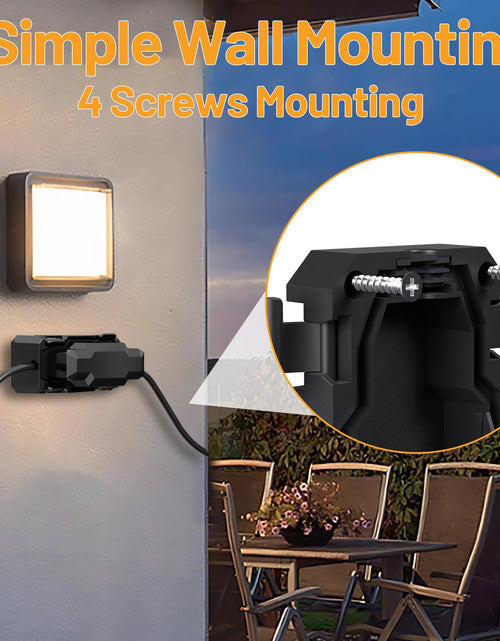 Load image into Gallery viewer, CFMASTER Weatherproof Outdoor Electrical Box IP66 7x3x4in Vanilla 3 Pack
