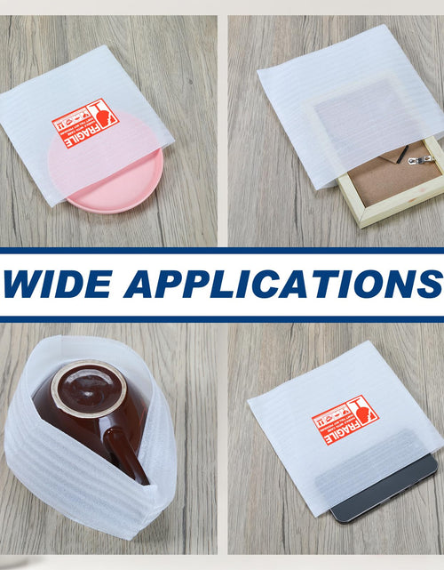 Load image into Gallery viewer, Berlune 200pcs Foam Sheets Packing Cushioning Supplies 7.5x7.5,7.5x12,12x12
