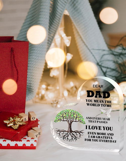 Load image into Gallery viewer, AmazerPad Gifts For Dad Acrylic Puzzle Plaque Desk Decor 5.1x5.1 In Cool Dad
