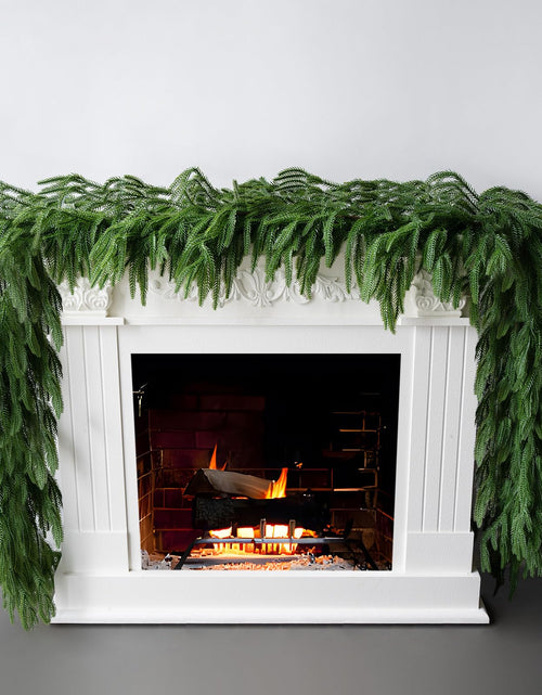Load image into Gallery viewer, Gixie Home Artificial Norfolk Pine Garland 5Ft Green 2Pcs
