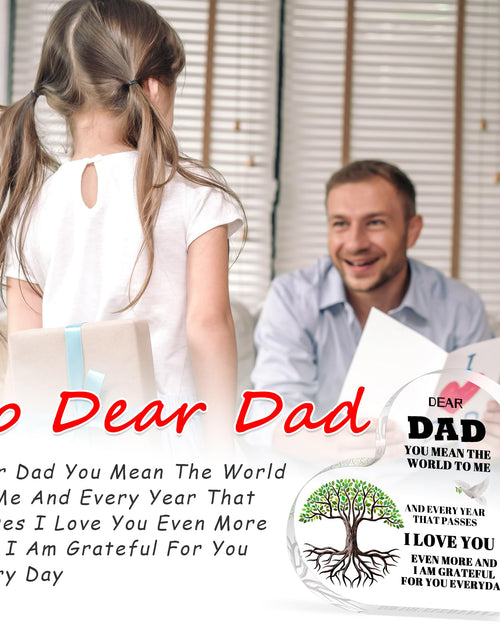 Load image into Gallery viewer, AmazerPad Gifts For Dad Acrylic Puzzle Plaque Desk Decor 5.1x5.1 In Cool Dad
