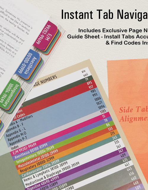 Load image into Gallery viewer, Index Tabs for CPT 2025 Professional Edition AMA Version Laminated Durable
