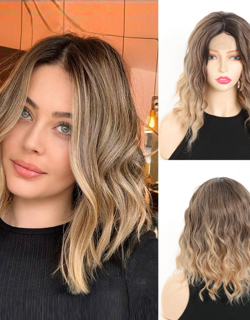 Load image into Gallery viewer, Maforsoon Wigs for Women Short Wave Synthetic Curly Wig 14inch
