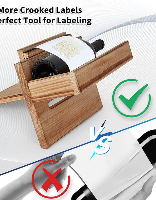 Load image into Gallery viewer, Meudid Label Applicator Bottle Labeling Machine Adjustable for Wine Bottles
