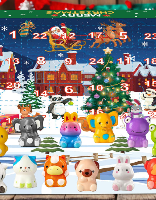 Load image into Gallery viewer, Govetom 2025 Christmas Advent Calendar 24 Days Slow Rising Multi-color
