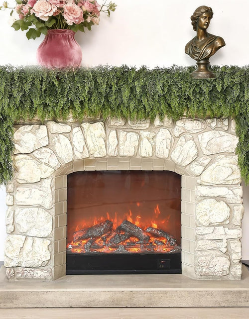 Load image into Gallery viewer, ESTABA 6FT Real Touch Cedar Garland Artificial Green Pine Christmas Decor
