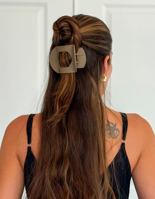 Load image into Gallery viewer, 6 Pcs Flat Hair Clips Women Large Claw Clips Strong Hold No Slip Barrettes
