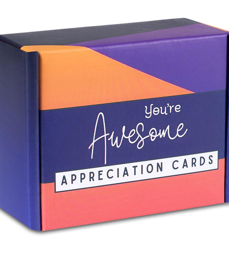 Ariond 40 Inspirational You Are Awesome Cards Multicolored Motivational Set