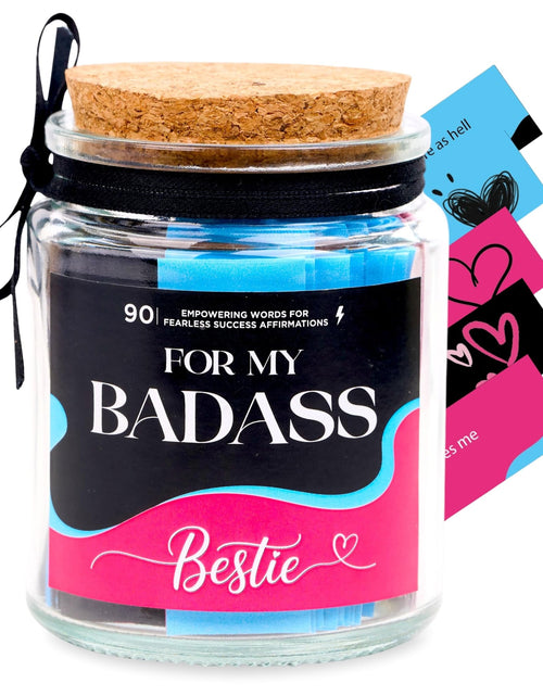 Load image into Gallery viewer, SOLMAYCO Affirmation Jar with Inspirational Notes Birthday Gift for Women Badass
