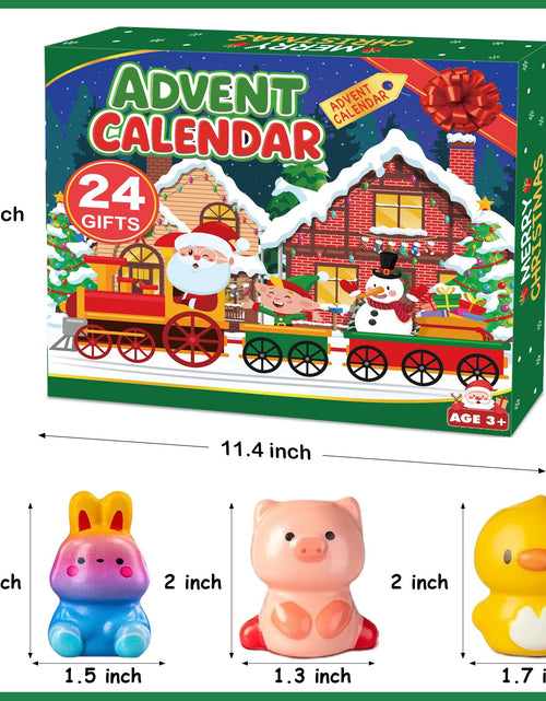 Load image into Gallery viewer, Govetom 2025 Christmas Advent Calendar 24 Days Slow Rising Squishy Multi-color
