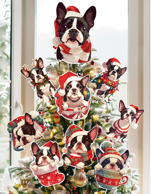 Load image into Gallery viewer, Ciazoxa Christmas Golden Doodle Tree Topper 9Pcs Ornament Xmas Decor
