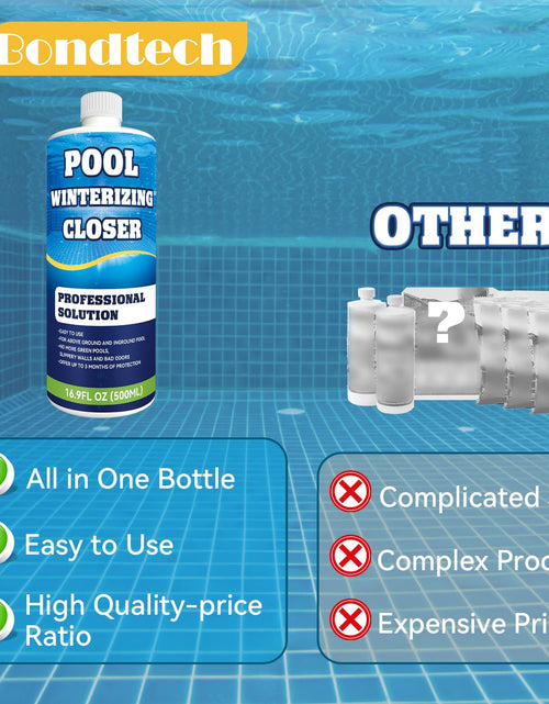 Load image into Gallery viewer, Bondtech Pool Winterizing Kit 3-in-1 for Above &amp; Inground Pools 16.9 oz
