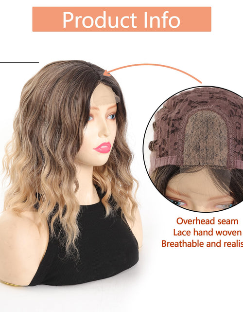 Load image into Gallery viewer, Maforsoon Wigs for Women Short Wave Synthetic Curly Wig 14inch
