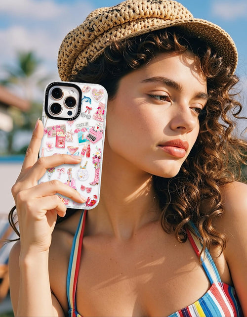 Load image into Gallery viewer, ChiCaseVer iPhone 13 Case Coastal Romance Pink TPU Slim Military-Grade
