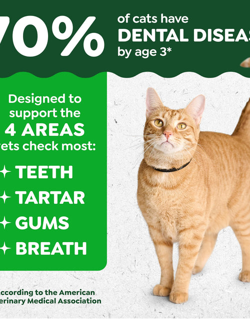 Load image into Gallery viewer, Greenies Cat Treats Adult Natural Dental Tuna Flavor 9.75 oz Tub BEST BY.02/2026
