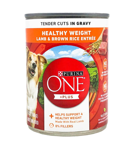 Purina ONE SmartBlend Tender Cuts Lamb & Brown Rice Wet Dog Food 0.93lb