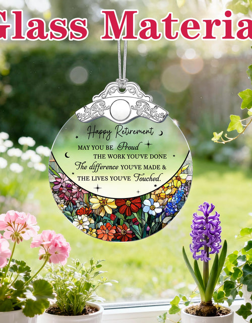 Load image into Gallery viewer, PEMIRSAYO Retired Ornament Stained Glass Christmas Keepsake Design A
