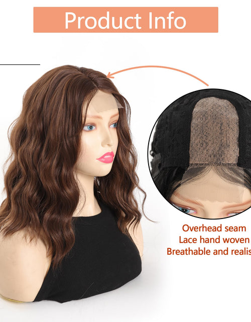 Load image into Gallery viewer, Maforsoon Wigs for Women Short Wave Synthetic Wig 14inch
