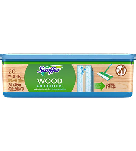 Swiffer Heavy Duty Mop Wet Multi-Surface Cloth Refills 20 Count