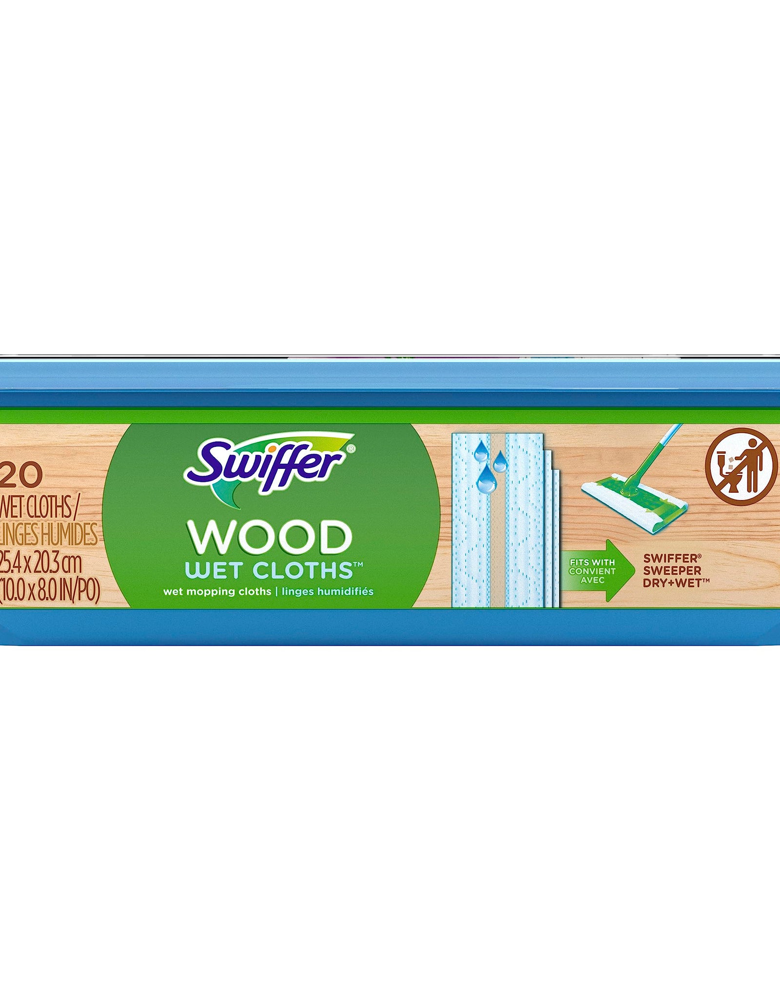Swiffer Heavy Duty Mop Wet Multi-Surface Cloth Refills 20 Count