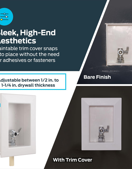 Load image into Gallery viewer, Holdrite 3/8" OD Compression Fixture Outlet Box Fire Rated 1/2" CTS CPVC
