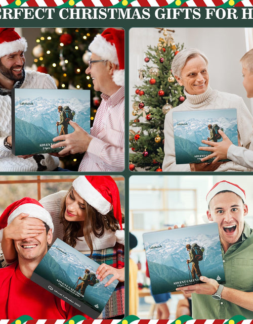 Load image into Gallery viewer, GiftSketch Survival Kit Advent Calendar 2025 24 Days Outdoor Camping Black
