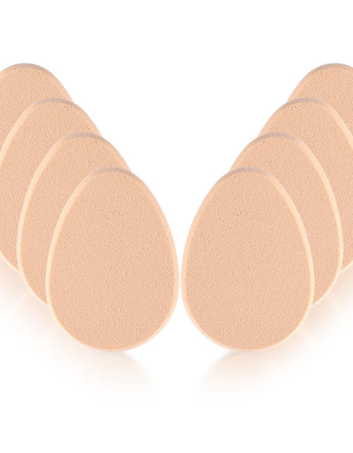Load image into Gallery viewer, Hpmjz 8 Pcs Oval Puff Makeup Sponge Foundation Beige Soft Durable
