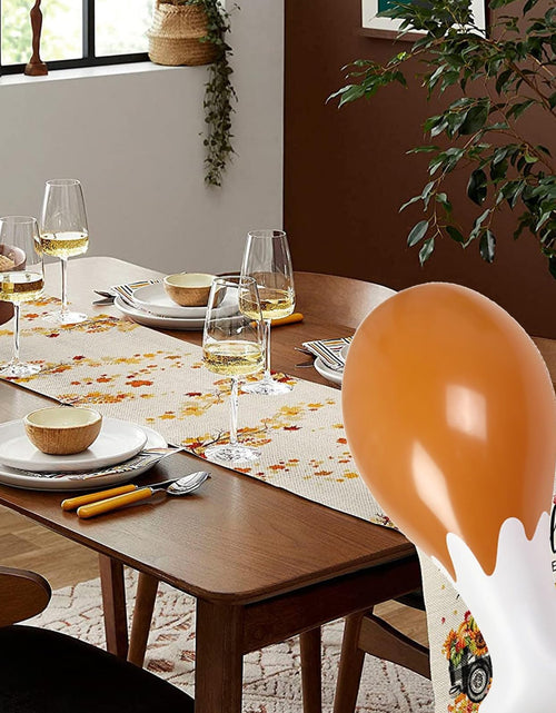 Load image into Gallery viewer, AIUPUOC Thanksgiving Turkey Leg Inflatable Balloon 24'' Orange 1Pc PVC
