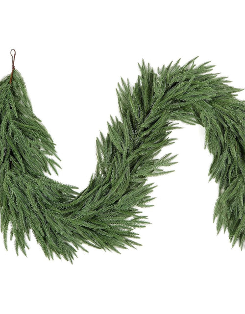 Load image into Gallery viewer, GDENZL 5FT Artificial Norfolk Pine Garland Green Faux Xmas Decor Size 5FT
