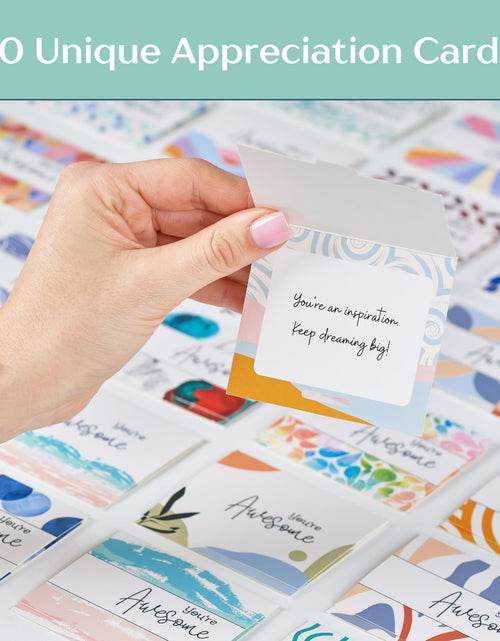 Load image into Gallery viewer, Ariond 40 Inspirational You Are Awesome Cards Multicolored Motivational Set
